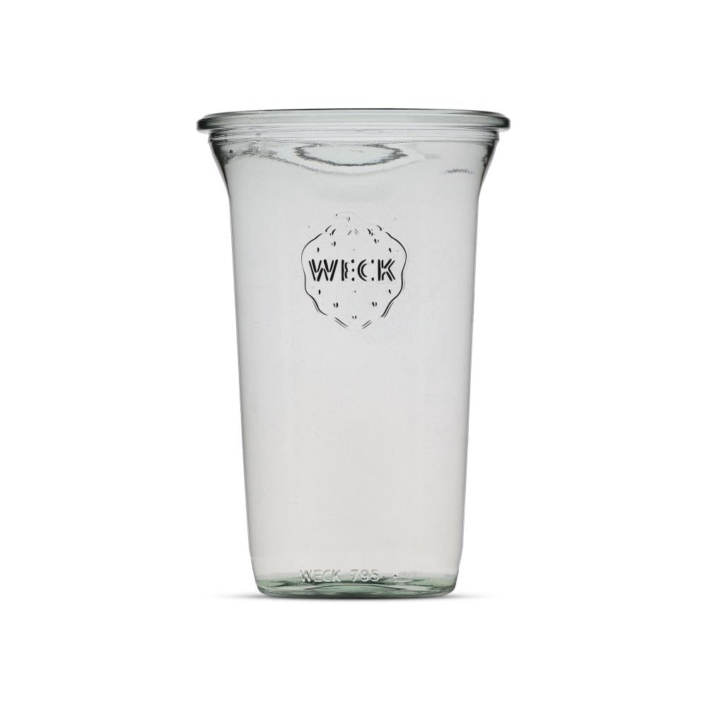 Quadro Glas 795ml weiß RR100 (Weck) - Karton à 20 Stück