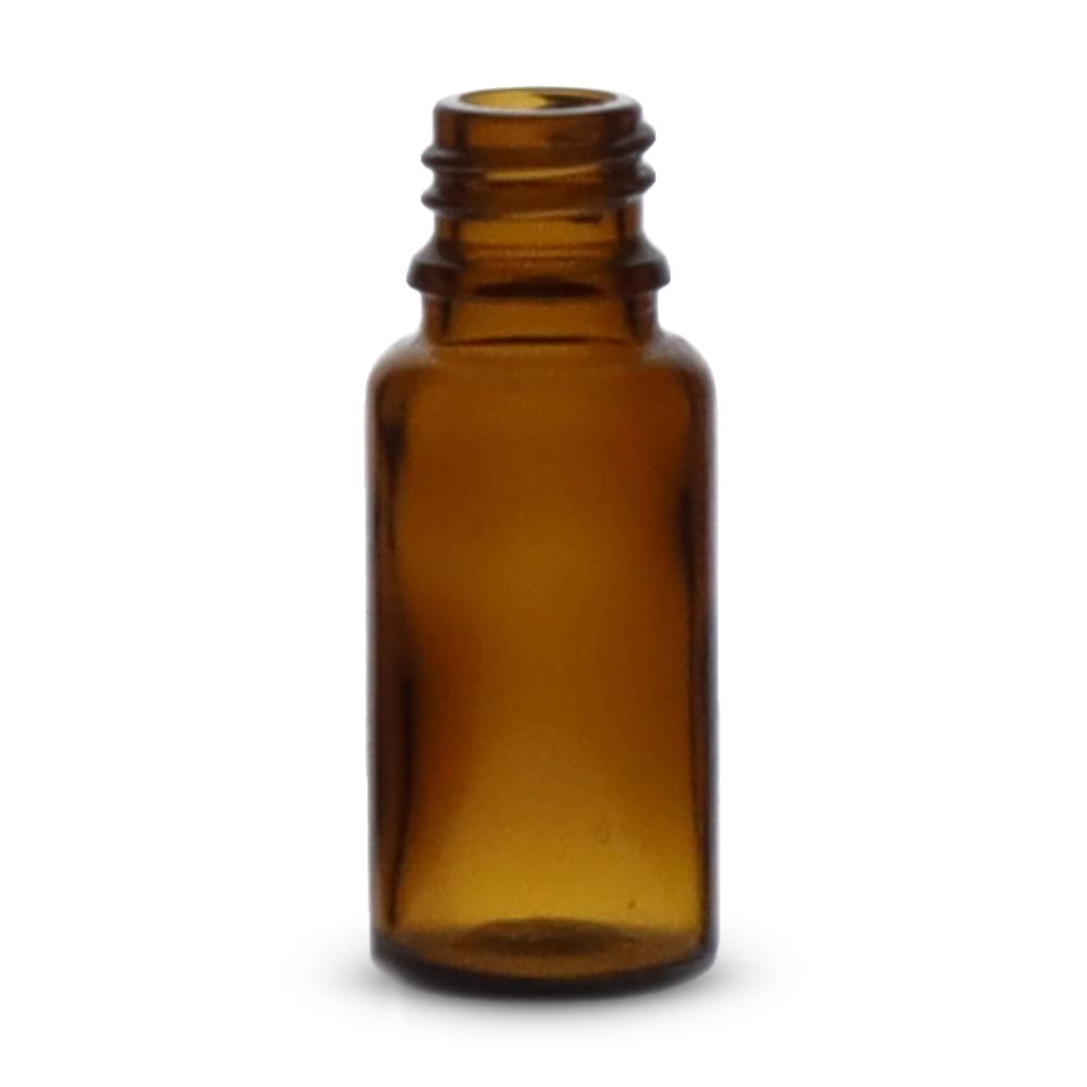 Tropfflasche 15ml braun DIN18 - Folienpack à 35 Stück