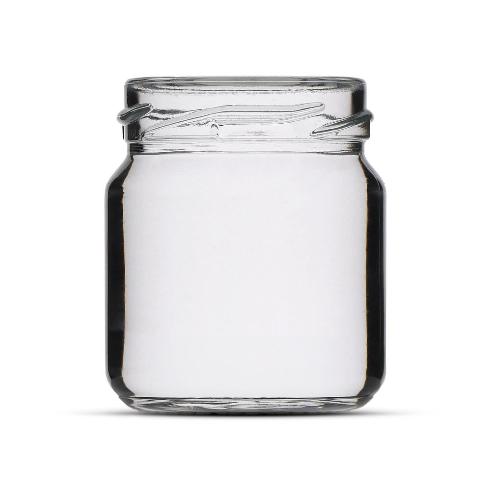 Weithalsglas 50ml weiß TO43 - Karton à 224 Stück