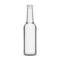 Gradhalsflasche 350ml weiß PP28 - Karton à 68 Stück