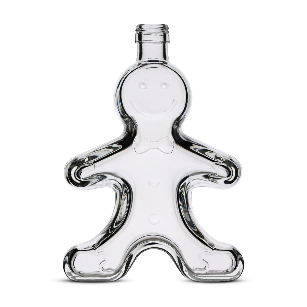 Lebkuchenmann 250ml weiß PP24 - Karton à 12 Stück