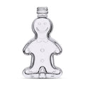 Lebkuchenmann 50ml weiss PP18 - Karton à 48 Stück