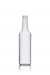 Gradhalsflasche 500ml  weiß PP28 