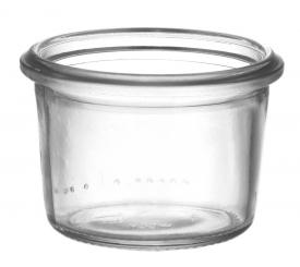 Sturzglas 80ml weiß RR60 (Weck) Stück
