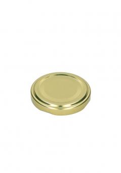 Deckel TO53 gold Für ölhaltige Inhalte geeignet - BPA-frei Karton à 2000 Stück